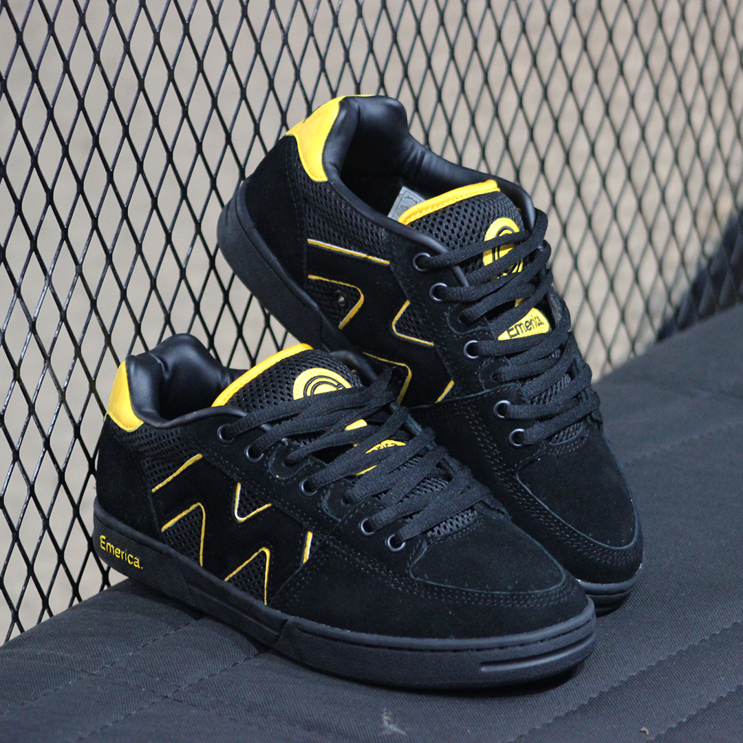 Emerica Shoes Tenis Emerica Tenis Emerica OG-1 Black Yellow