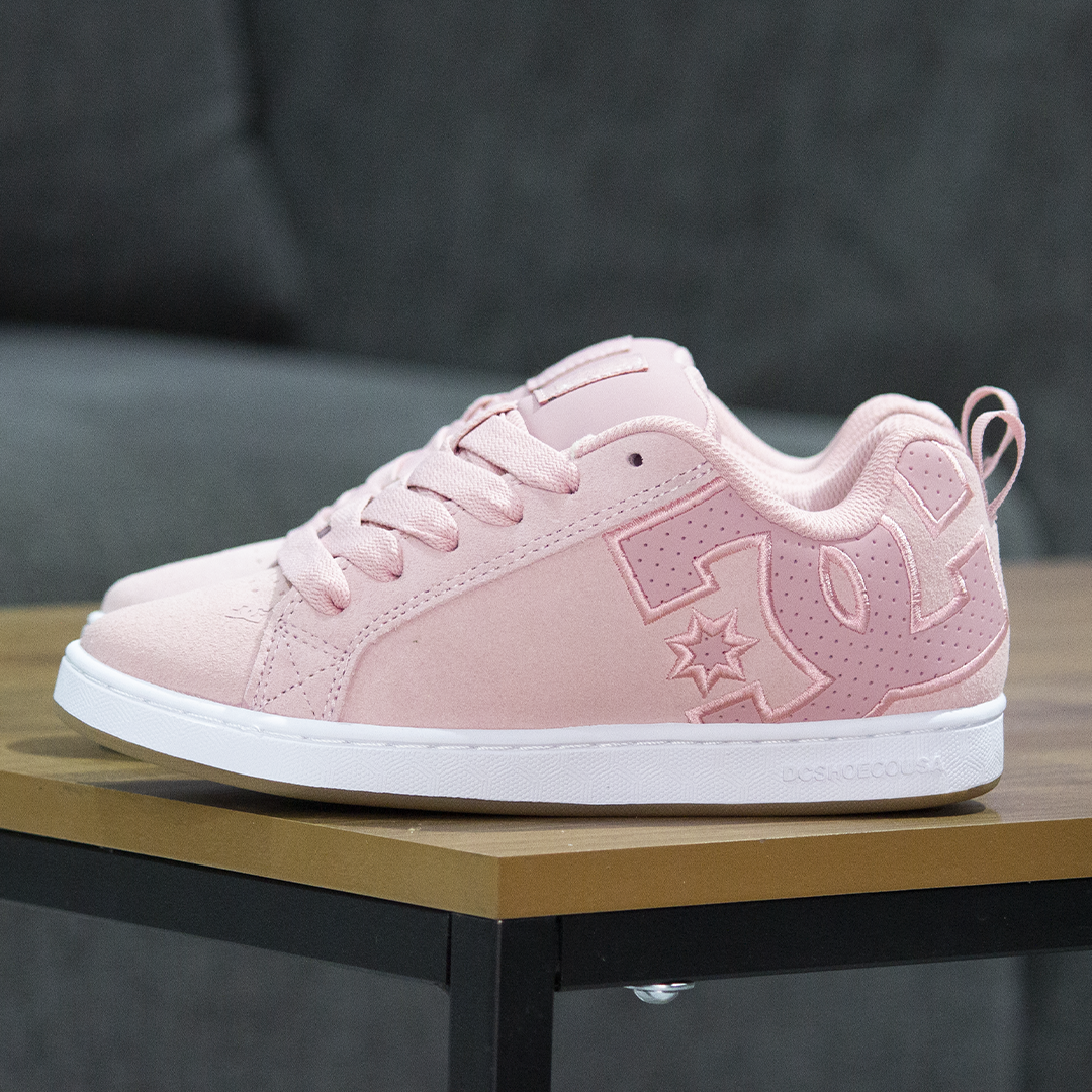 Pink Tenis Dc Rosas Tenis Dc Graffik Rosa Tenis DC Court Graffik
