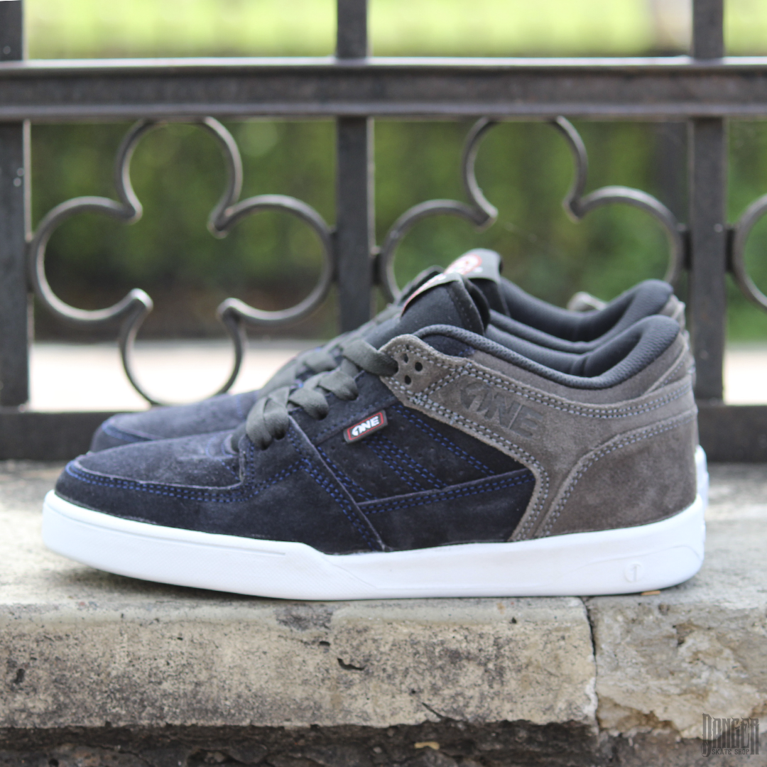 Tenis One Footwear 411 Low Navy Grey