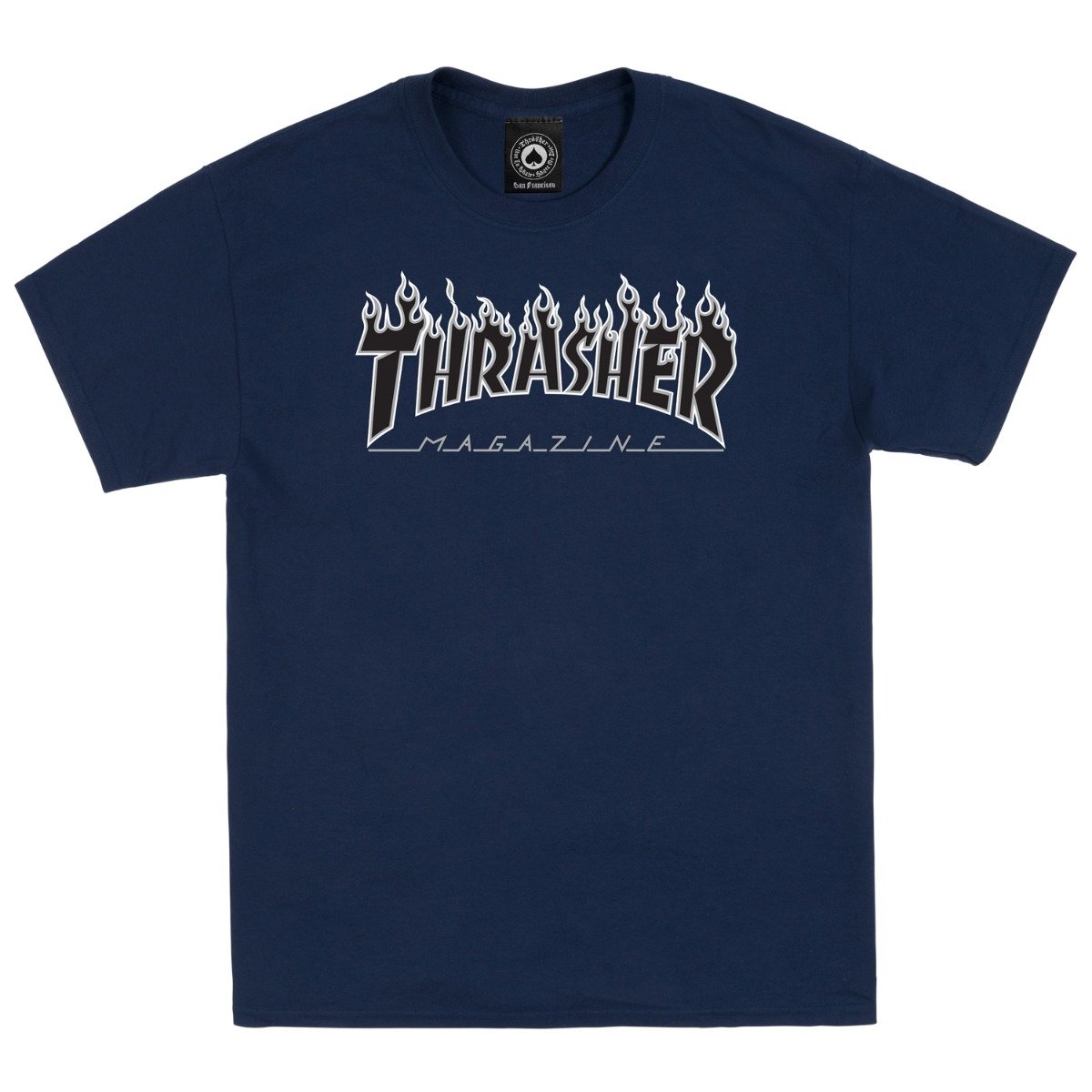 Skate Camisetas Thrasher Baratas Long Sleeve Camiseta Thrasher