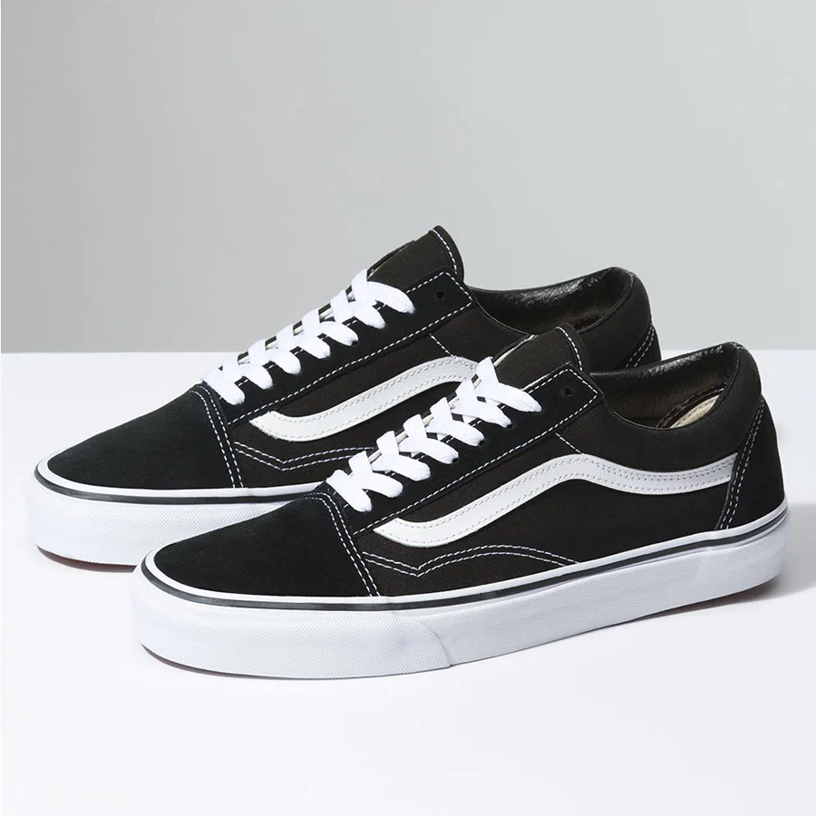 Tenis Vans Old Skool Black White