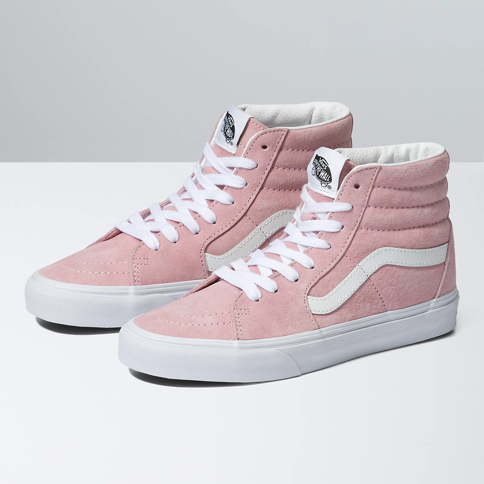 Pink vans adults discount