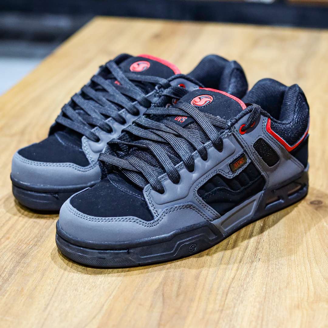 Tenis DVS Enduro Heir Charcoal Black Red