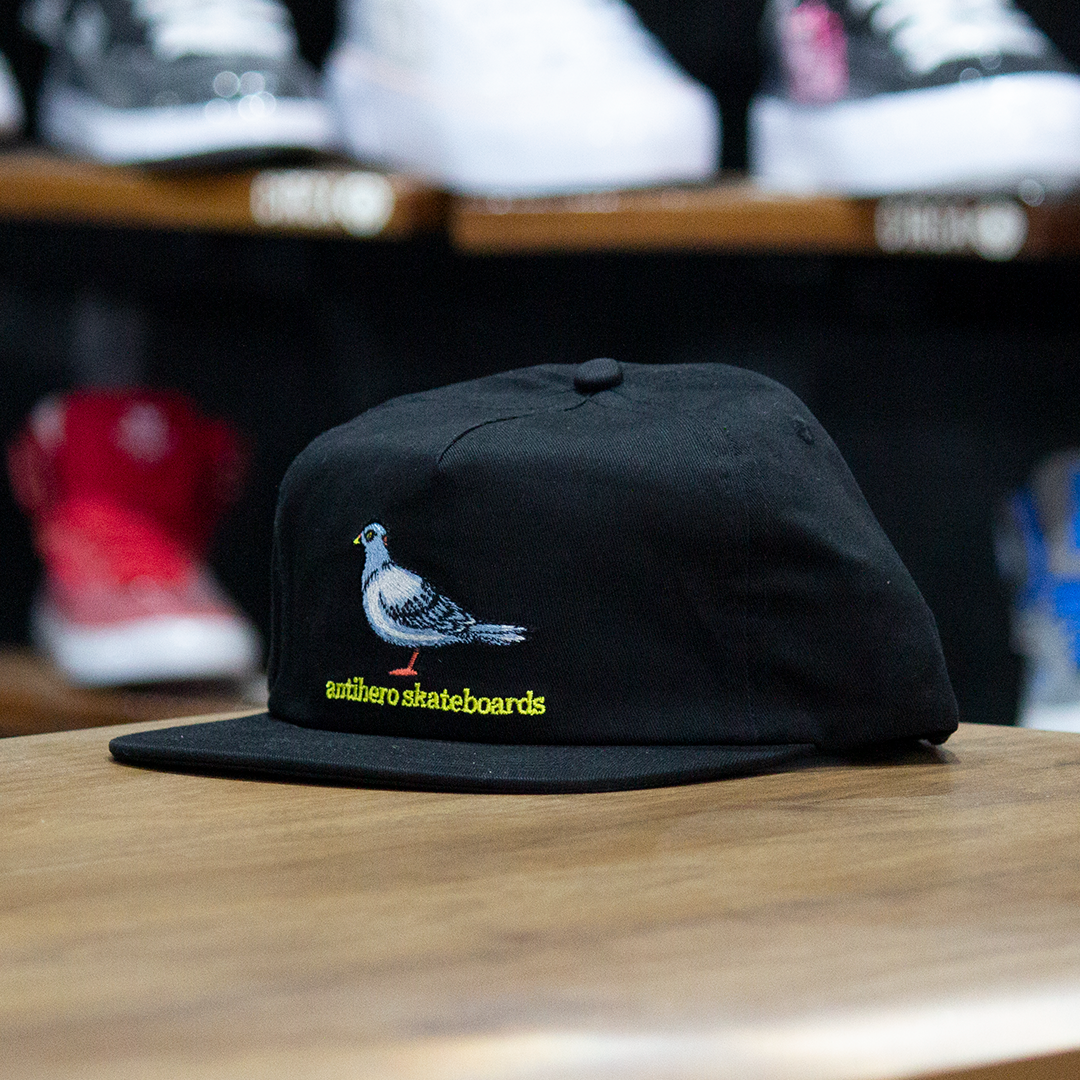 Gorra Antihero Lil Pigeon Black Yellow