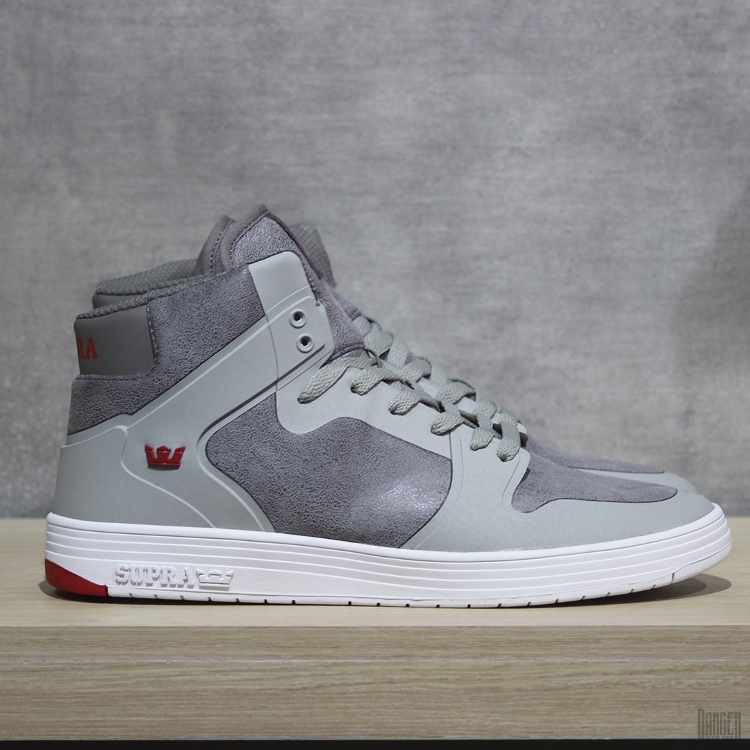 Tenis Supra Footwear Vaider Ghost Grey White