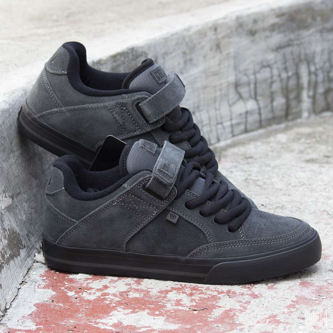 Tenis C1rca 205 Vulc Tinta Negra Negro Cuero Reno