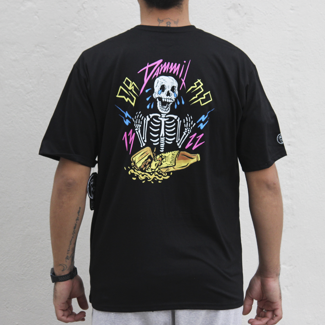 Playera Cramp Dammit Black