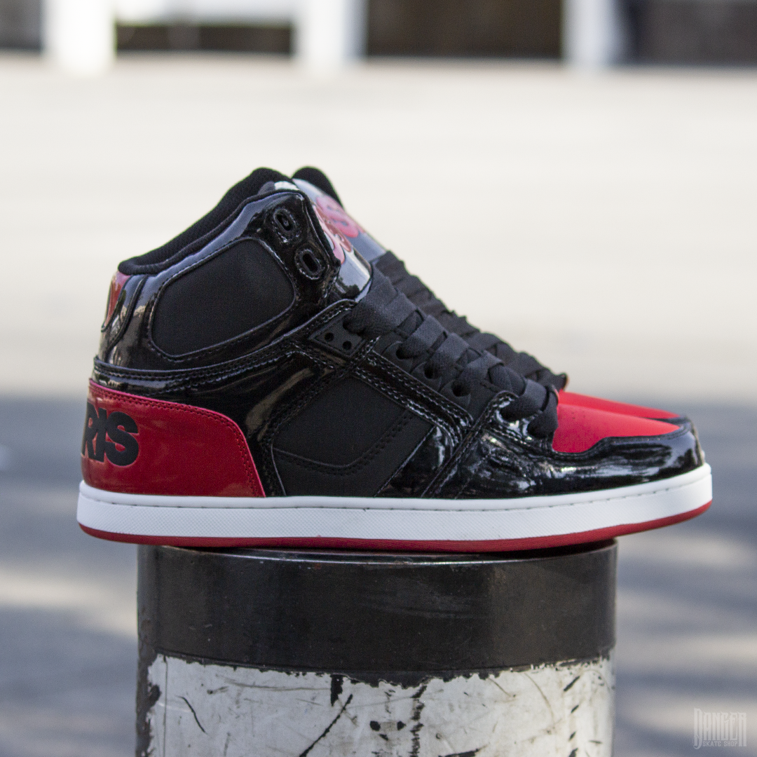 Tenis Osiris NYC 83 CLK Black Black Red