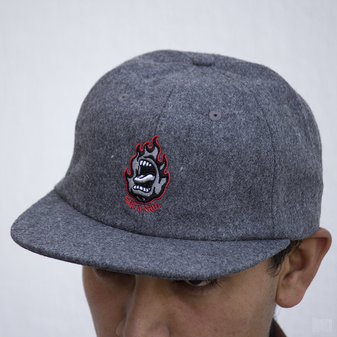 Gorra Santa Cruz Screaming Fire Hthr Charcoal