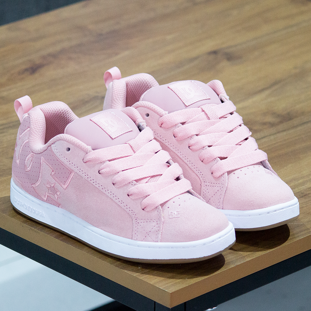 Tenis DC Court Graffik SD Pink White