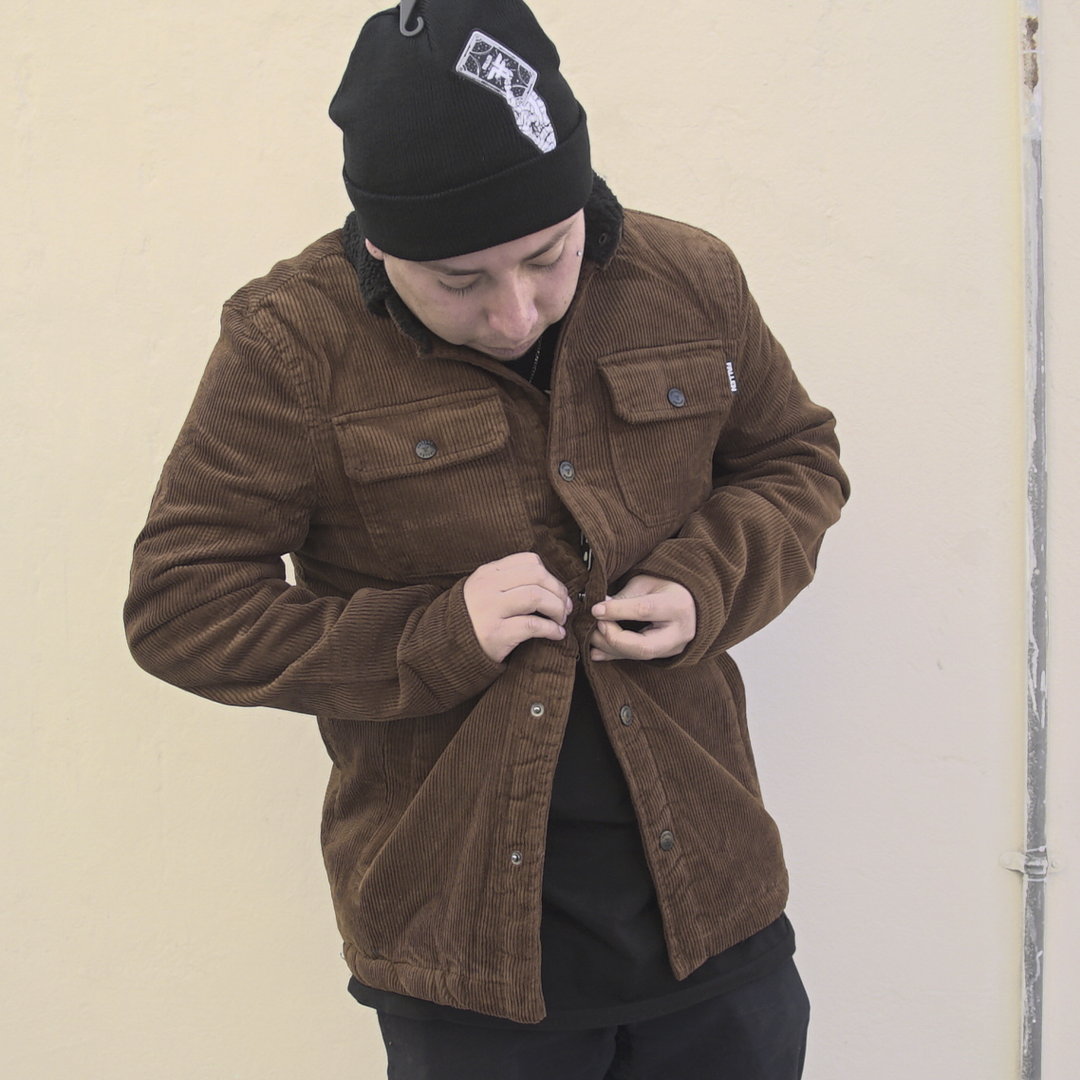 Chamarra Fallen Brown Black