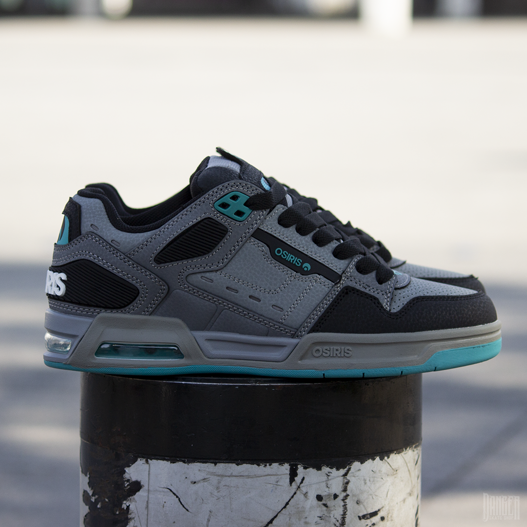 Tenis Osiris Peril Black Grey Teal
