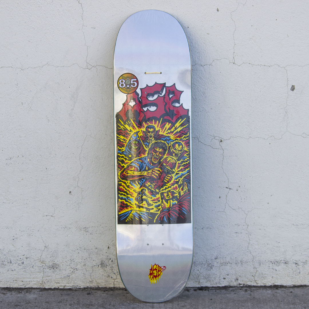 Tabla Alebrije Tenebrosa Sesión de Skate