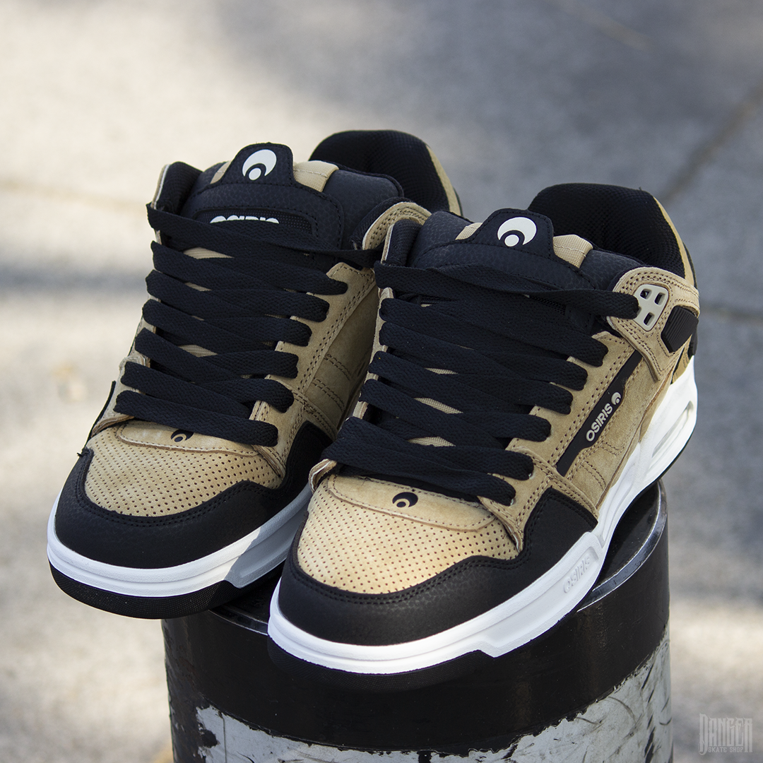 Tenis Osiris Peril Tan Black White