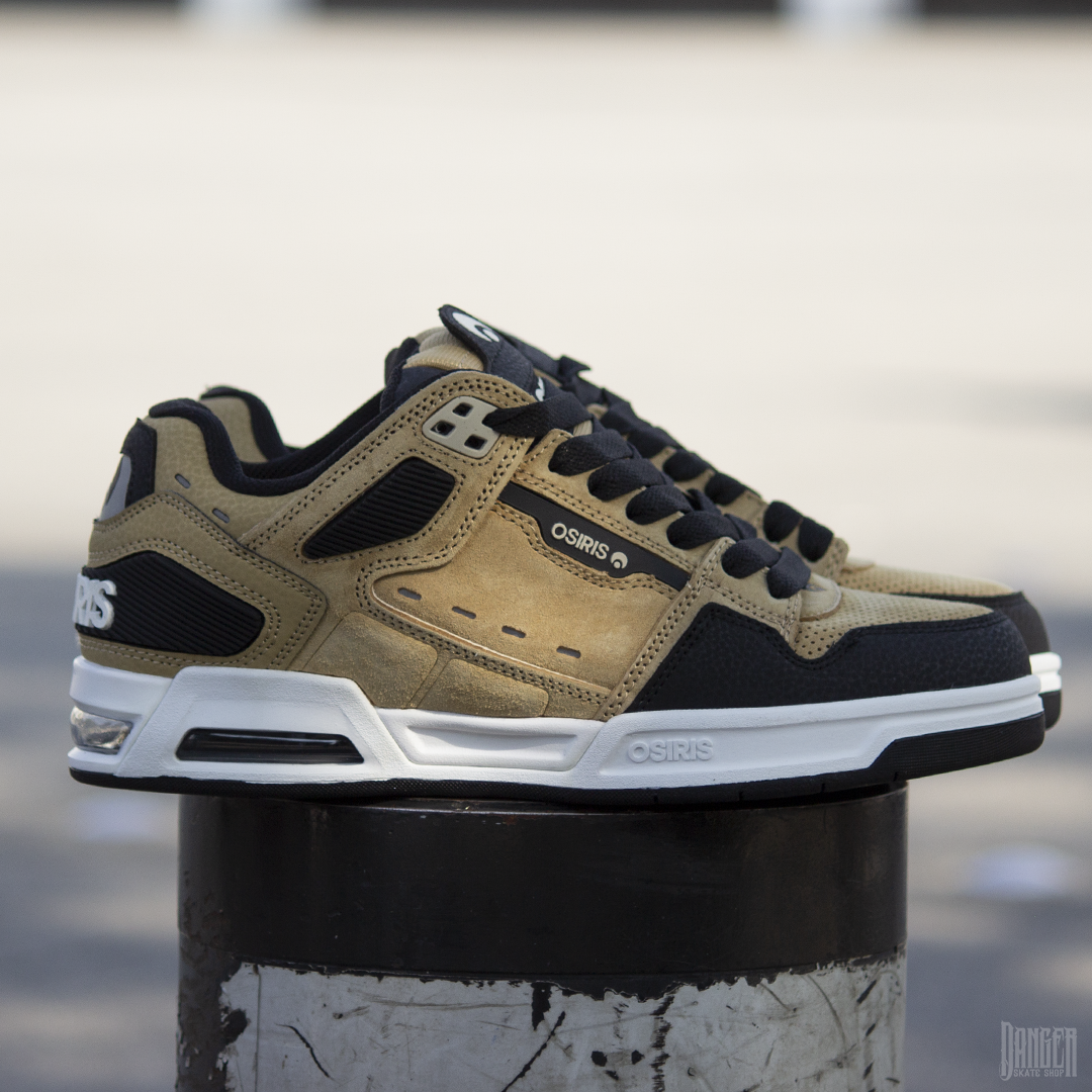 Tenis Osiris Peril Tan Black White