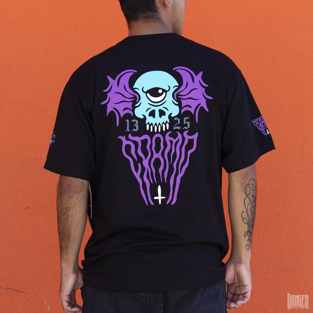 Playera Cramp Monster Blue Purple