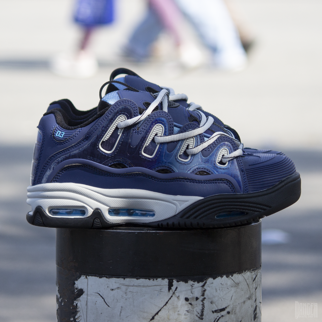 Tenis Osiris D3 2001 Navy Grey Blue