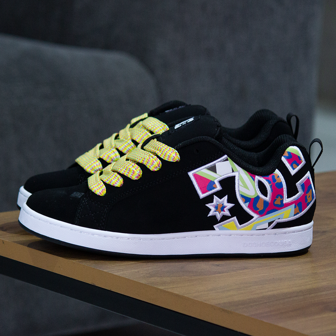 Tenis DC Court Graffik Black Multi