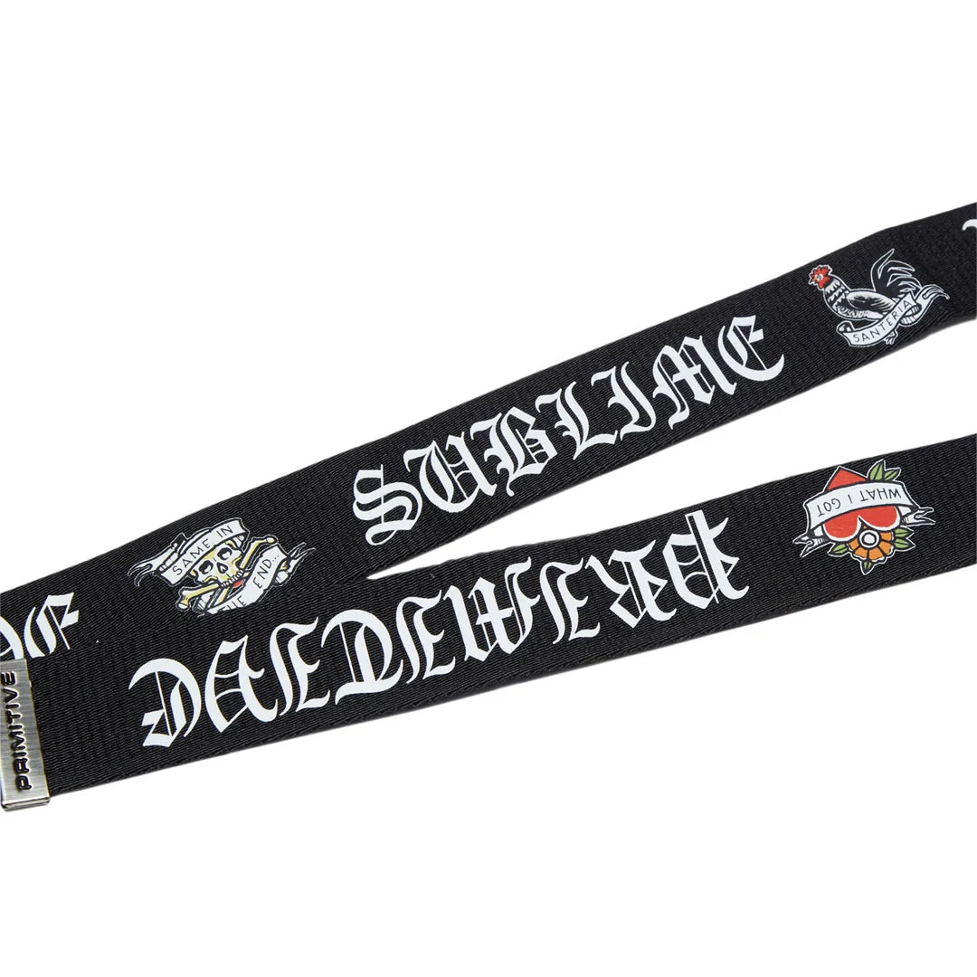 Cinturón Primitive x Sublime Freedom Black