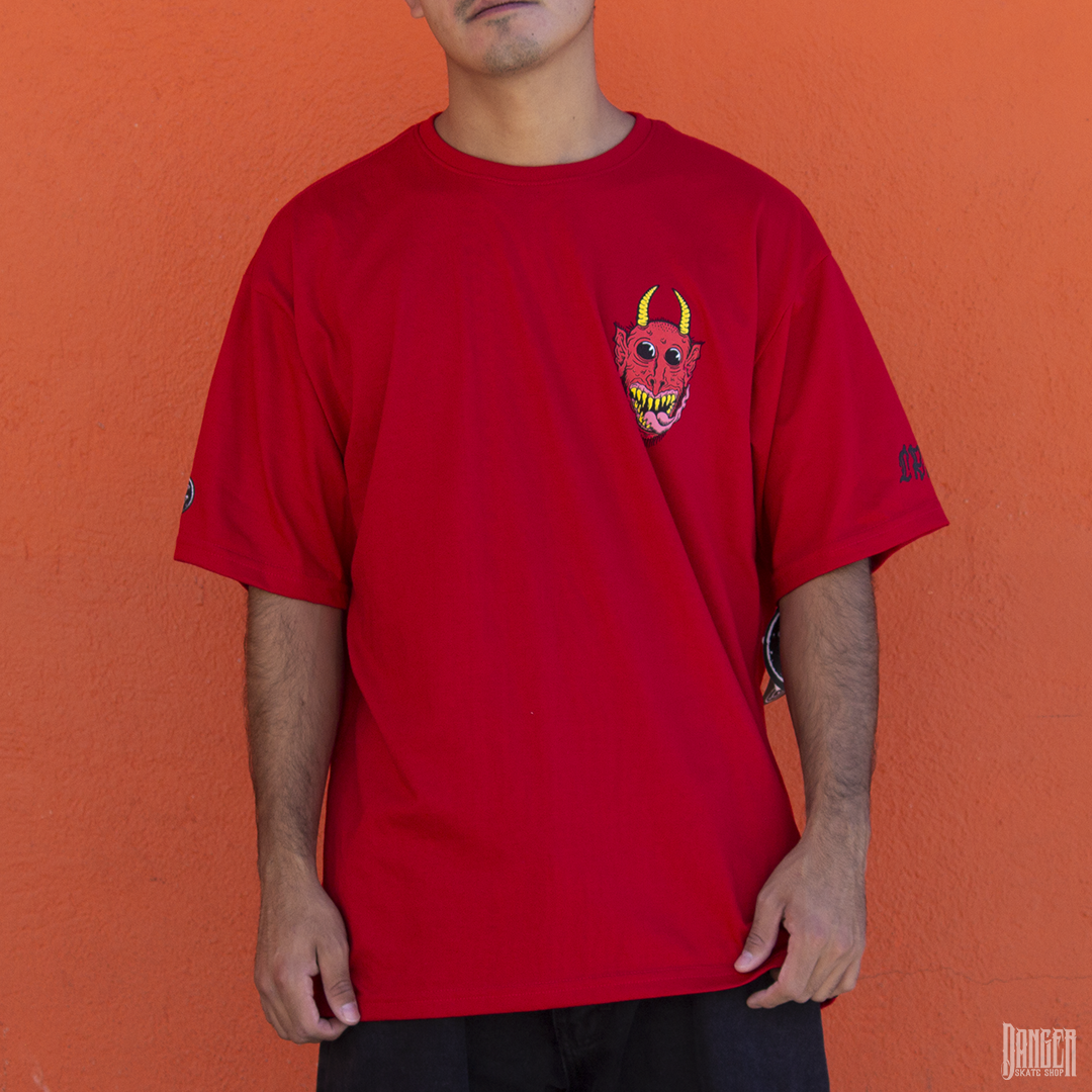 Playera Cramp Diablo Red