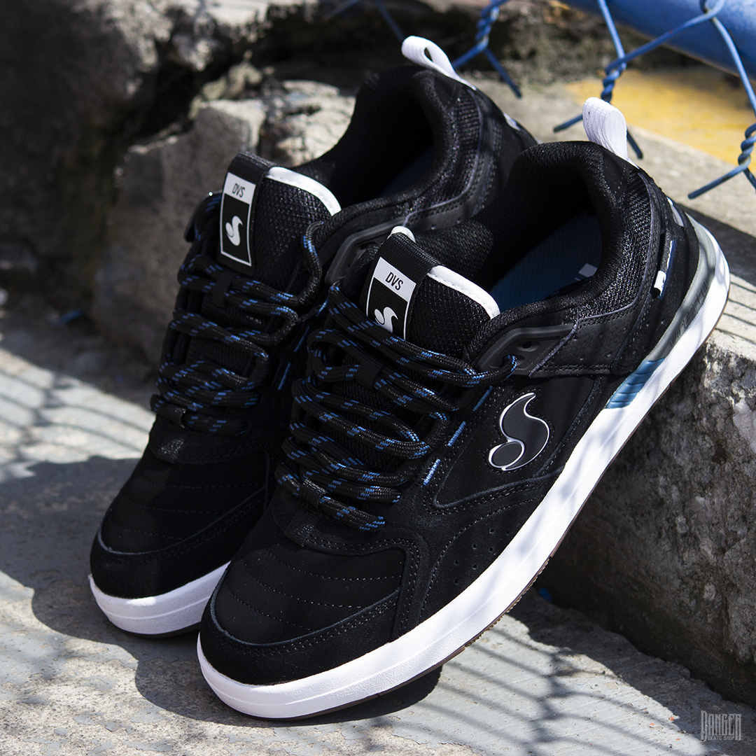 Tenis DVS Sureshock Black White Blue