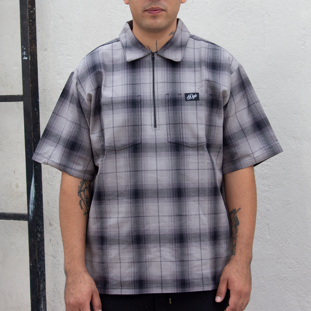 Camisa de Franela DGK Players Club Gray