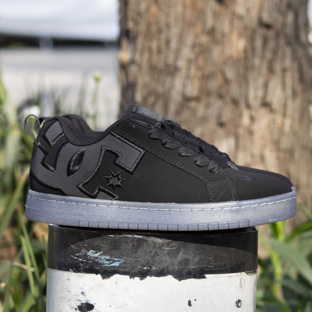 Tenis DC Court Graffik SE Black Grey Black