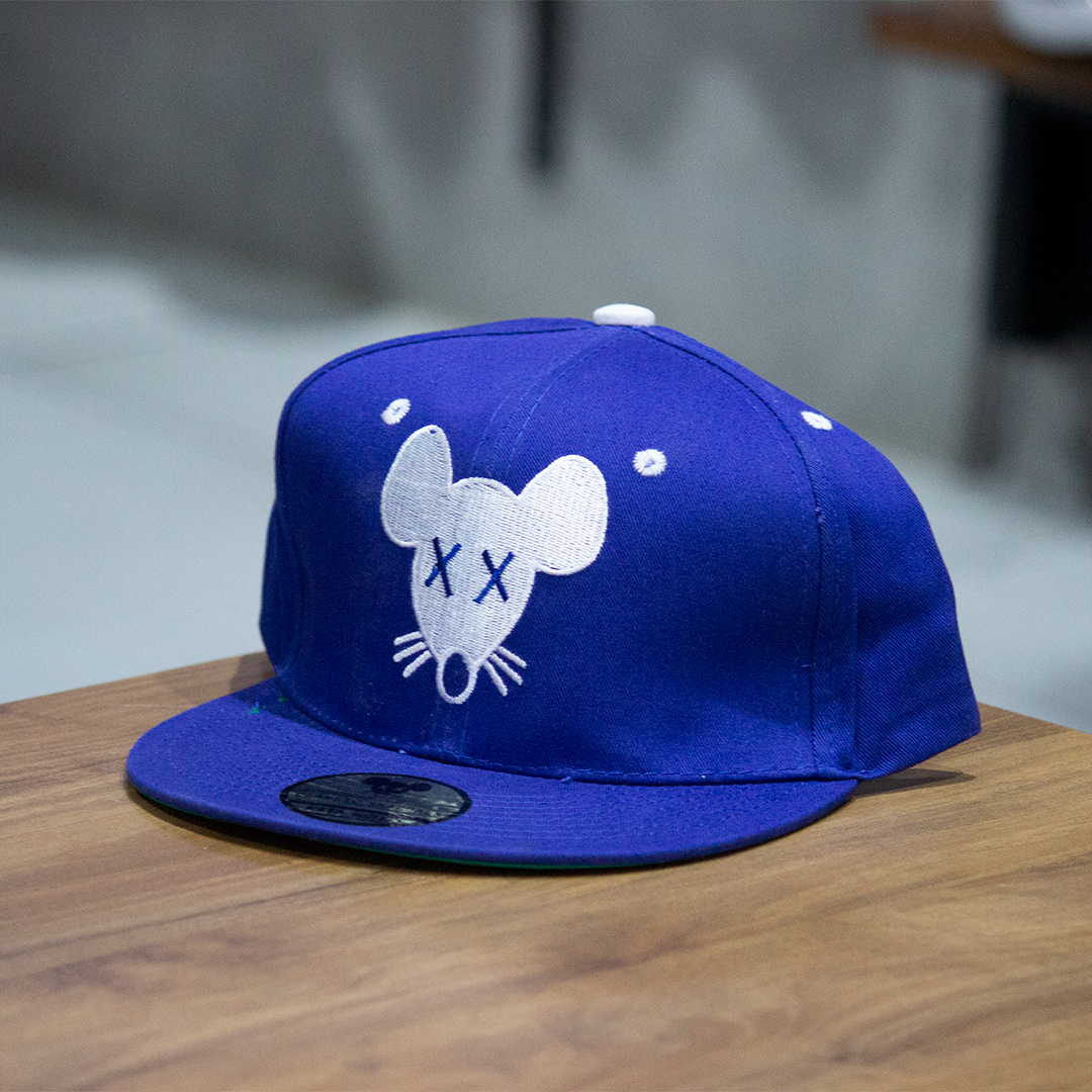 Gorra Rata Wheels OG Logo Azul Blanco