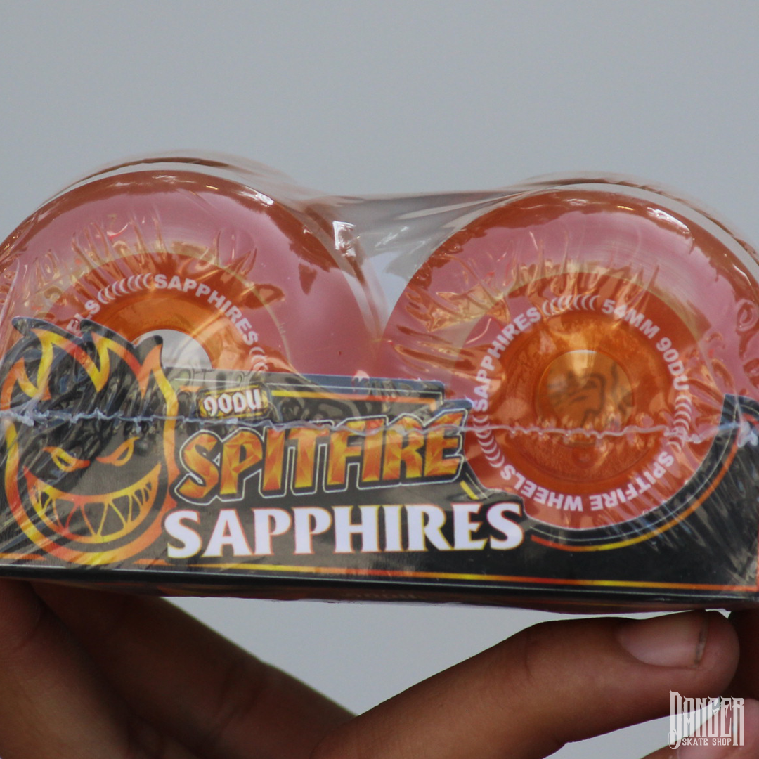 Ruedas Spitfire Sapphires Clear Orange 90DU