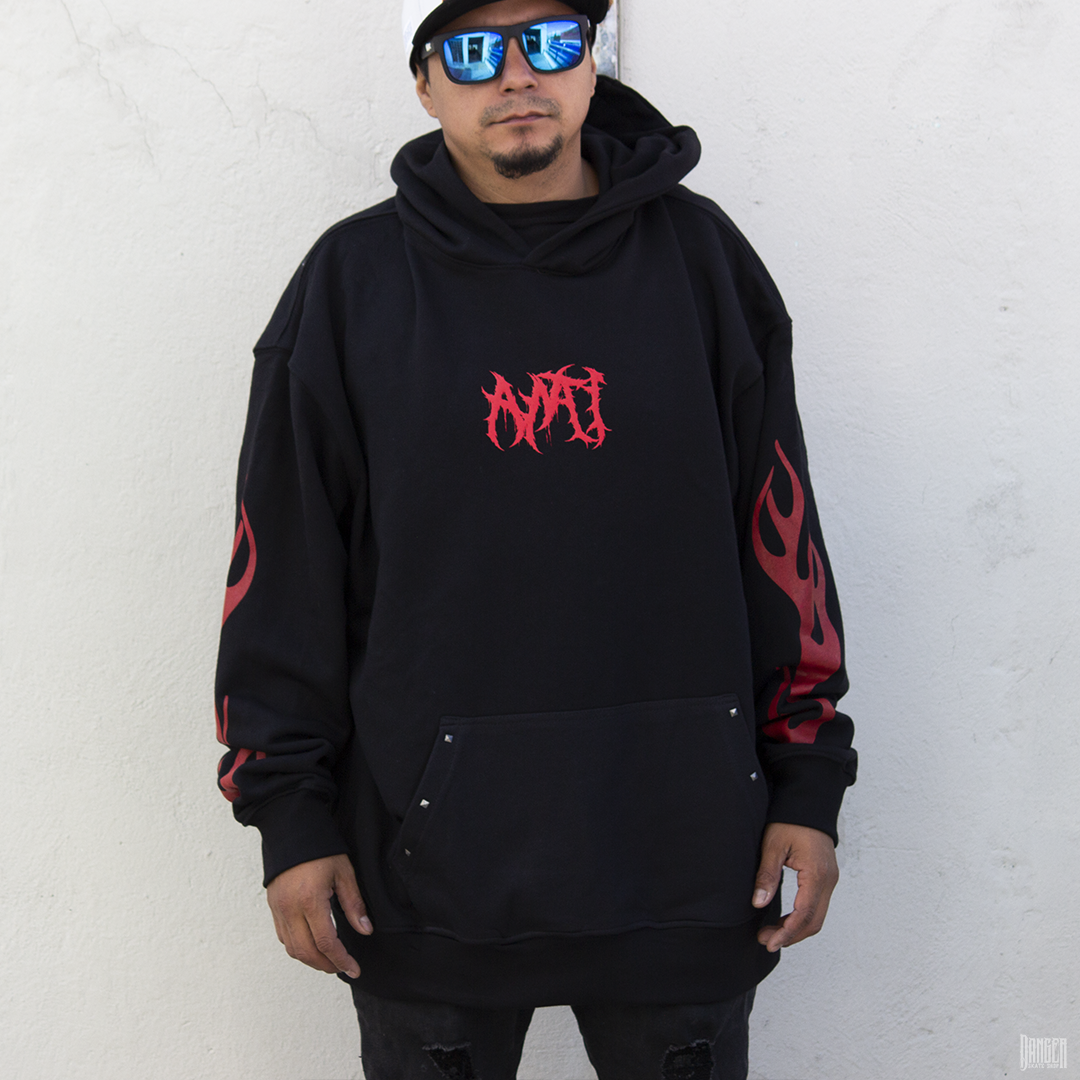 Sudadera Antifashion Prime Burning Skull