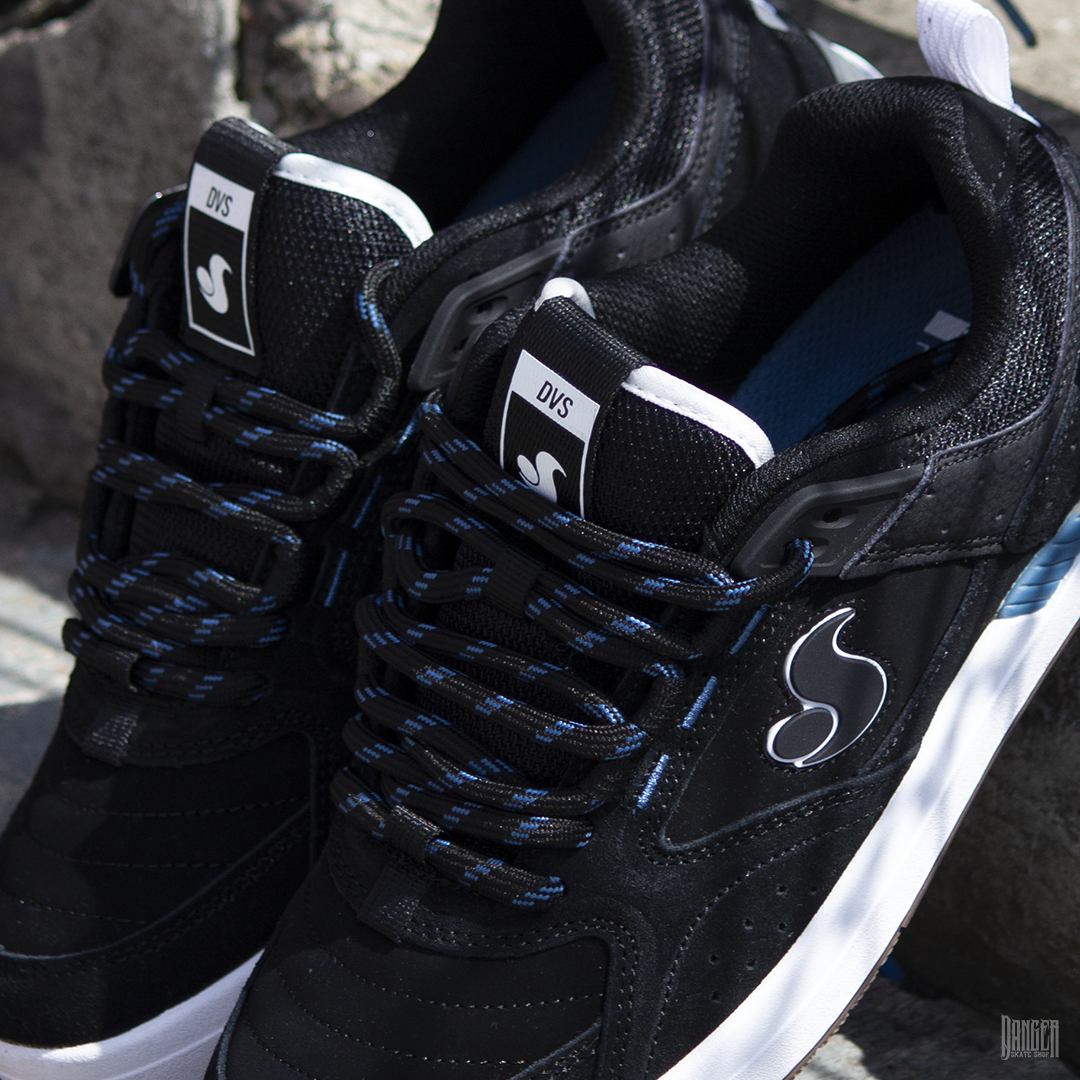 Tenis DVS Sureshock Black White Blue