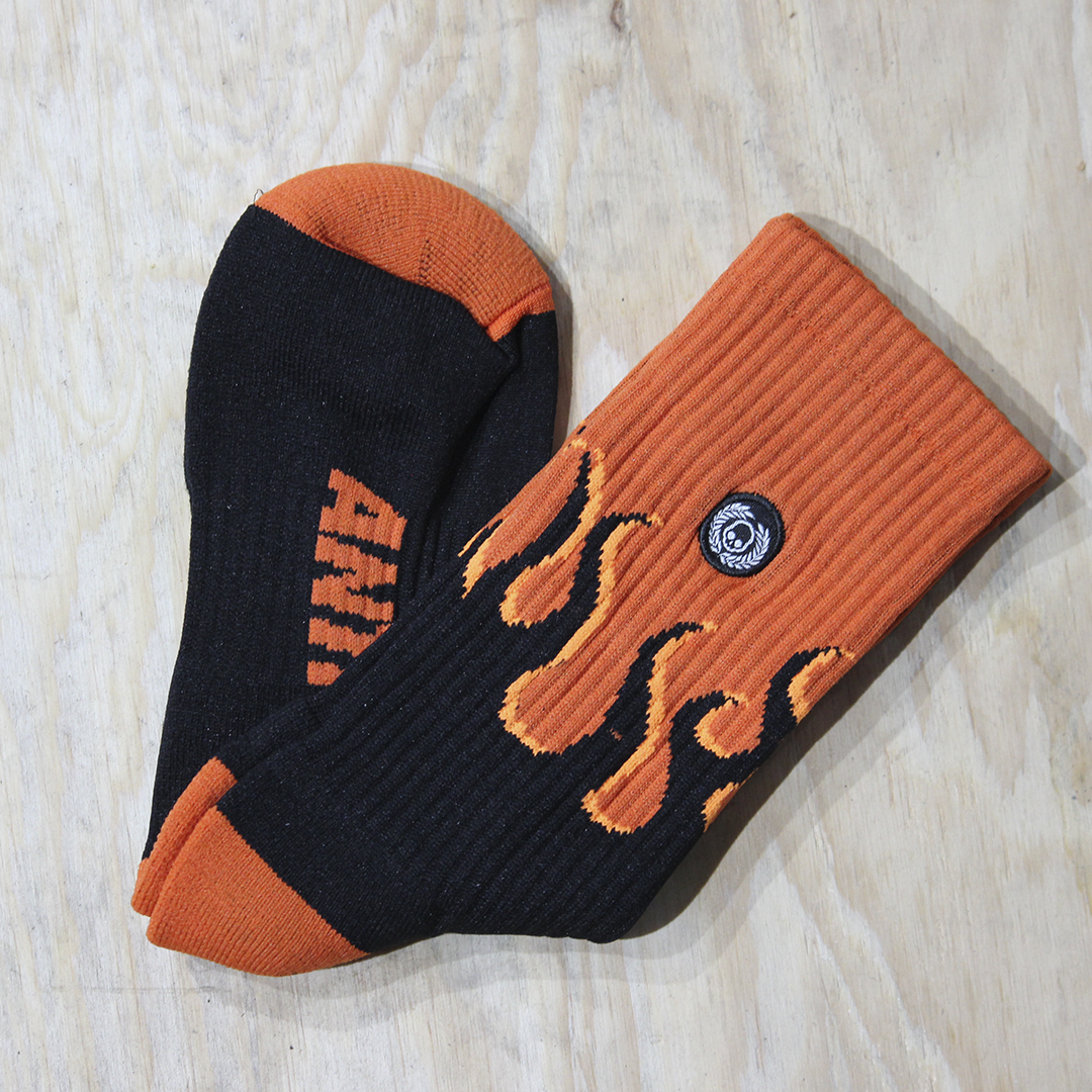 Calcetas Antifashion Flame Orange