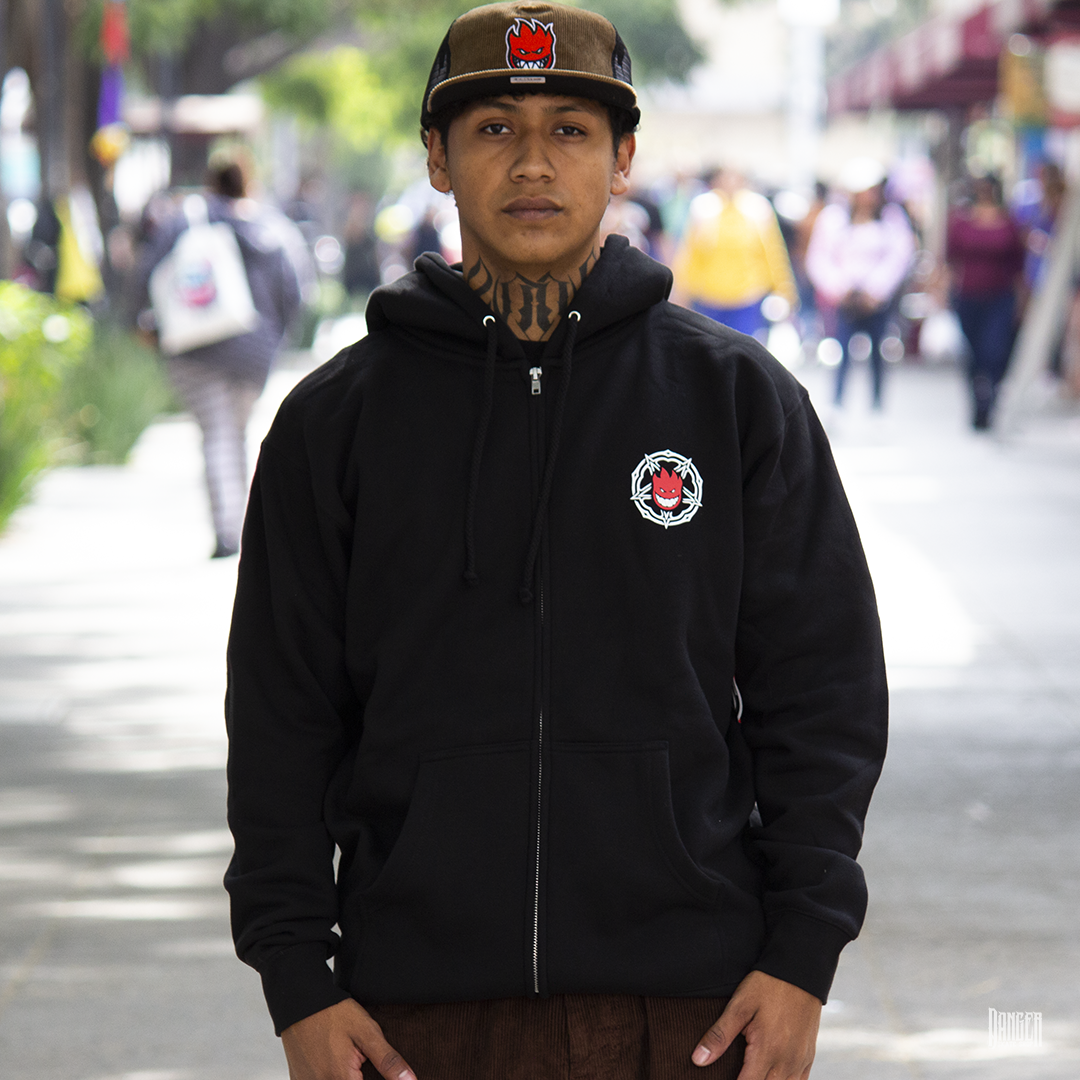 Chamarra Spitfire Pentagram Drip DBL Black