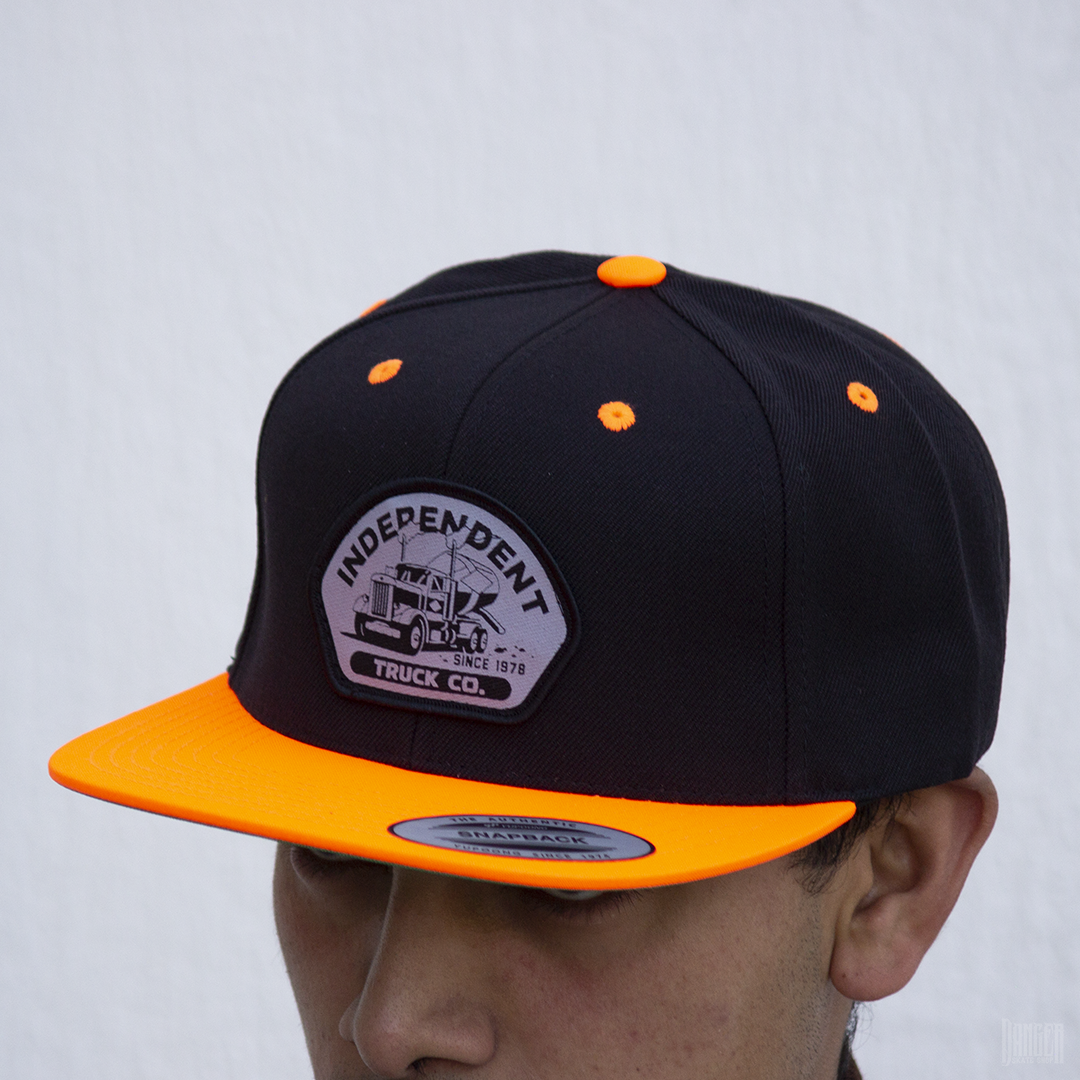 Gorra Independent Trucking Black Neon Orange