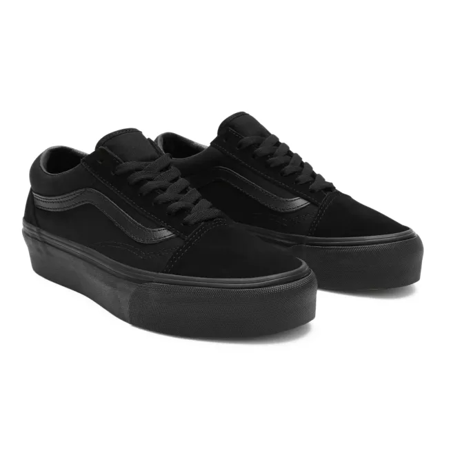 Tenis Vans Old Skool Solid Black Platform