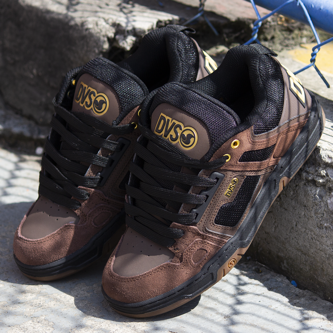 Tenis DVS Comanche Brown Black Gold