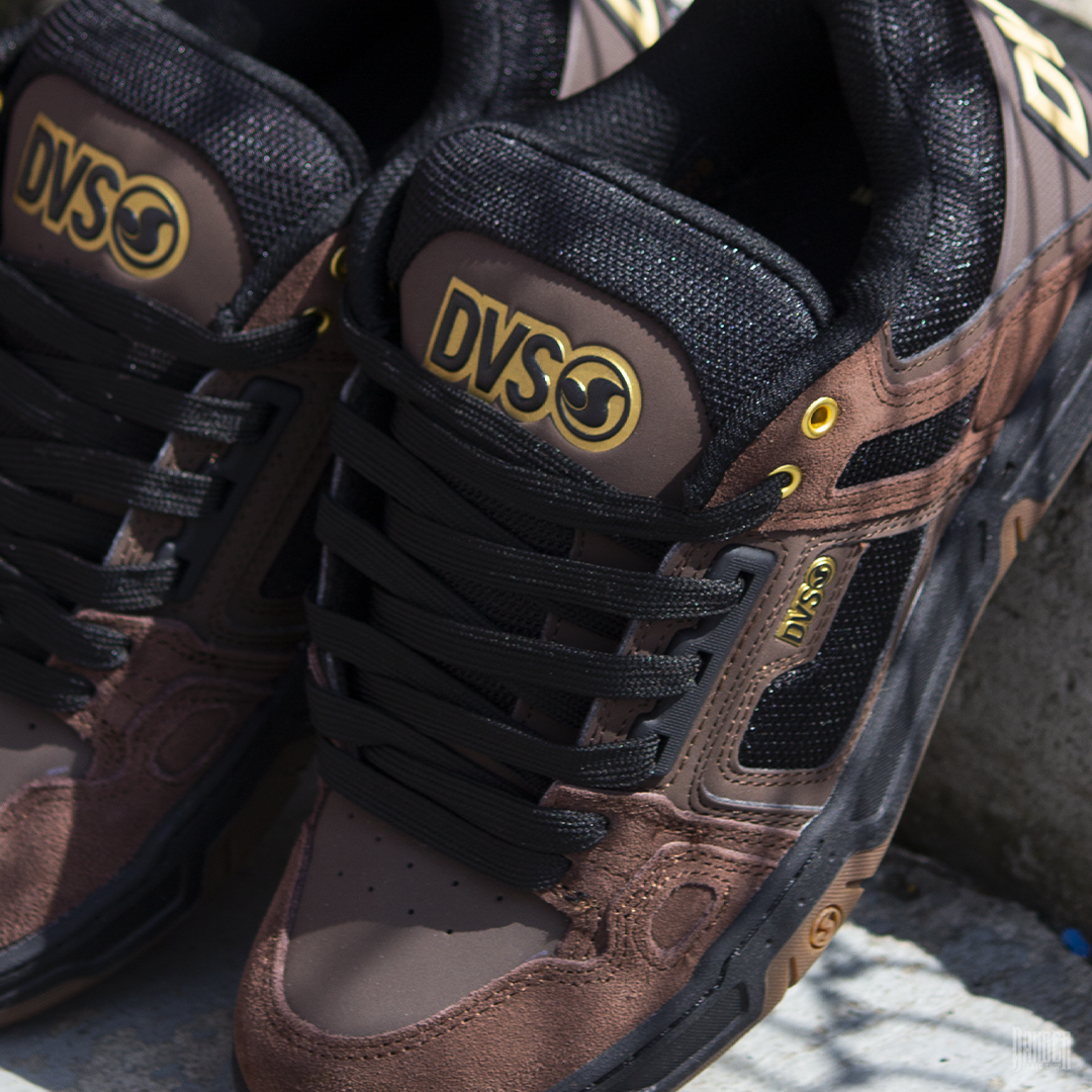 Tenis DVS Comanche Brown Black Gold