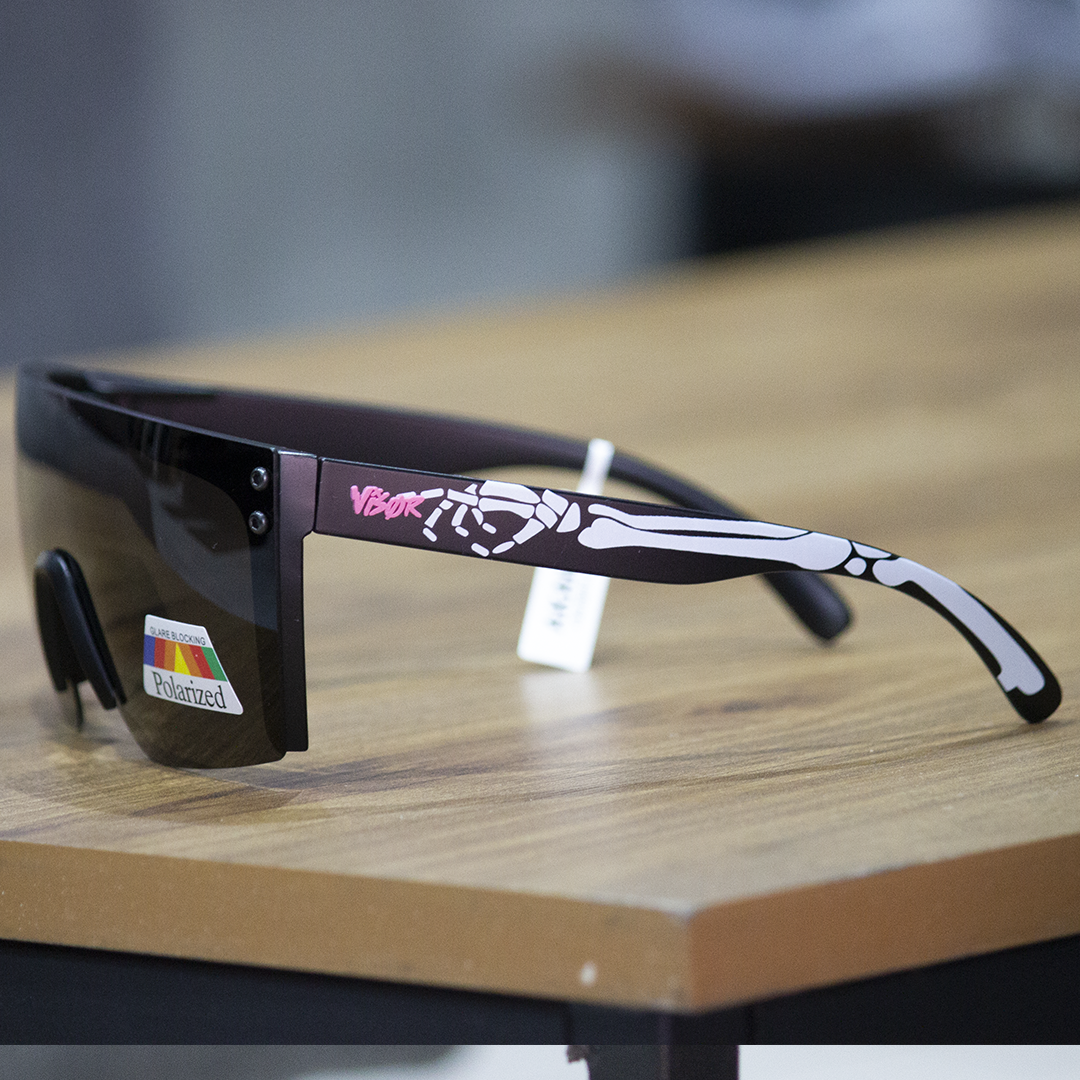 Lentes de Sol Visor Optix Akame Negro