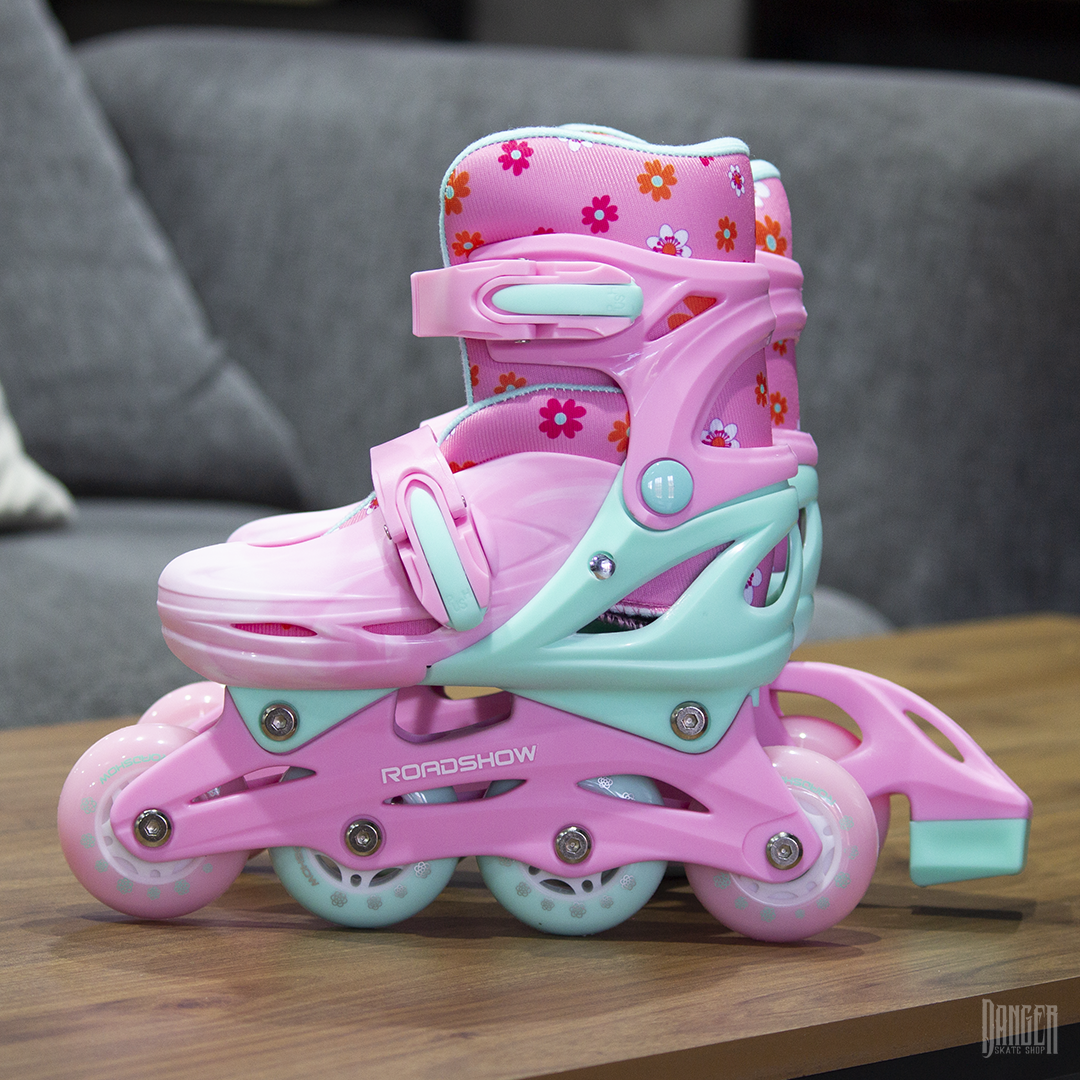 Patines Roadshow Pink Flowers