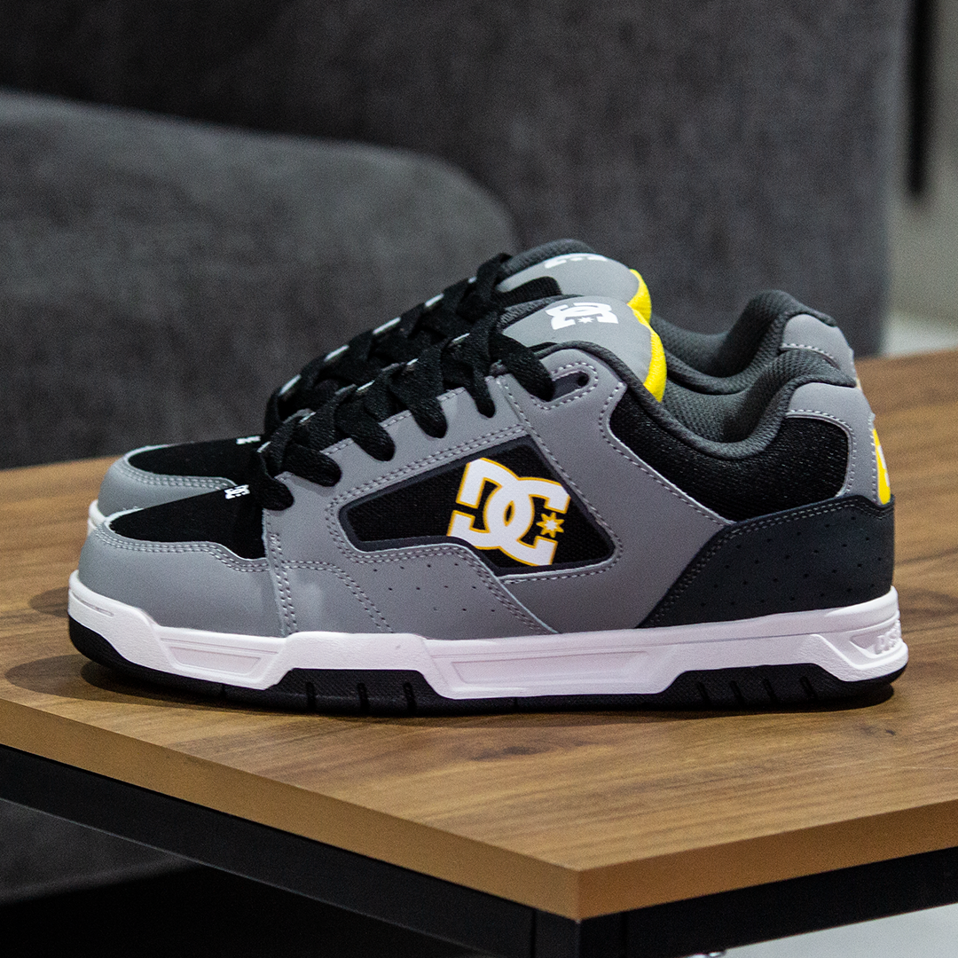 Tenis DC Coiler LT Grey Black Yellow