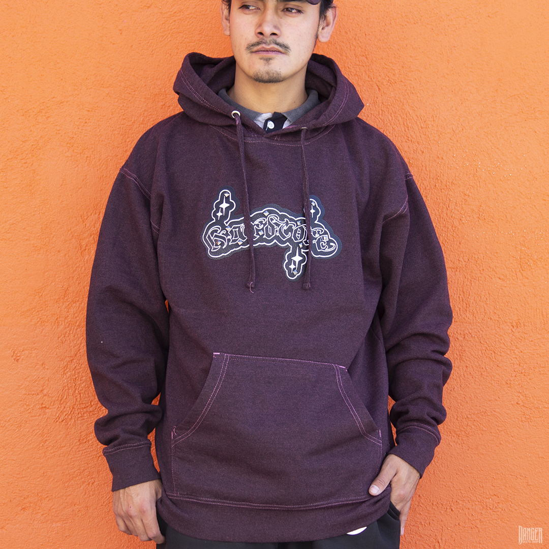 Sudadera Core Hard Core HC Pat Vino