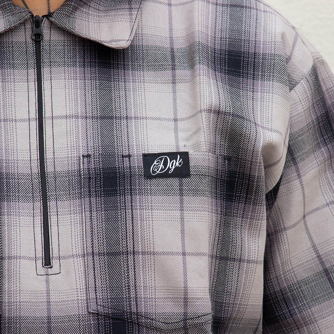 Camisa de Franela DGK Players Club Gray