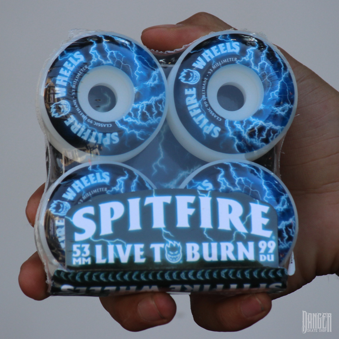 Ruedas Spitfire Live To Burn Blue 99DU