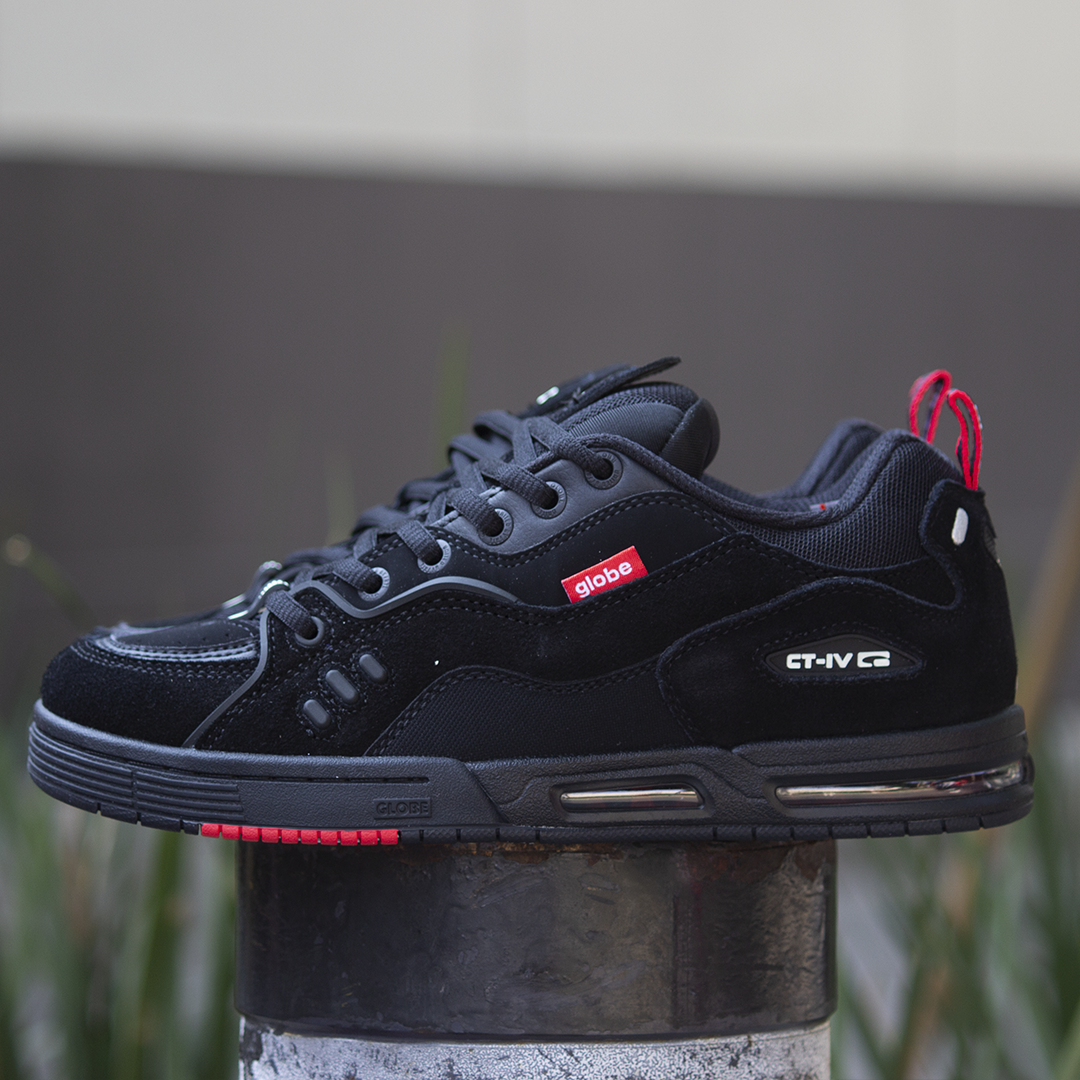 Tenis Globe CT-4 Black Suede