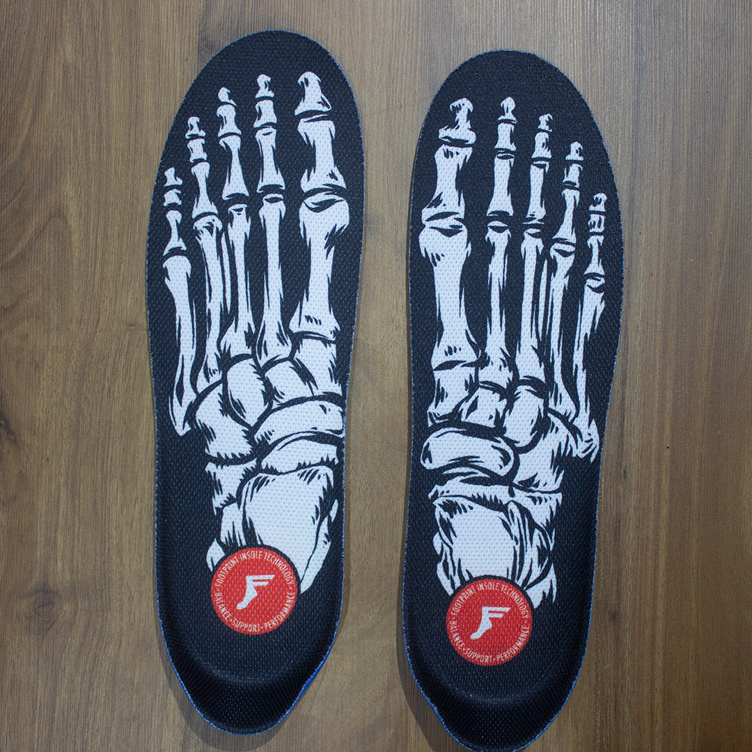 Plantillas Ortopédicas FP Skeleton Black Kingfoam Elite Heel Therapy Fluid X