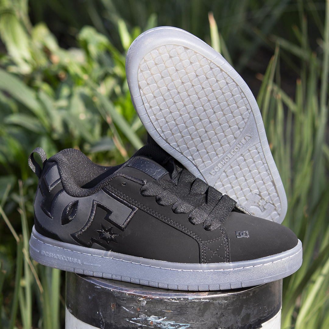 Tenis DC Court Graffik SE Black Grey Black