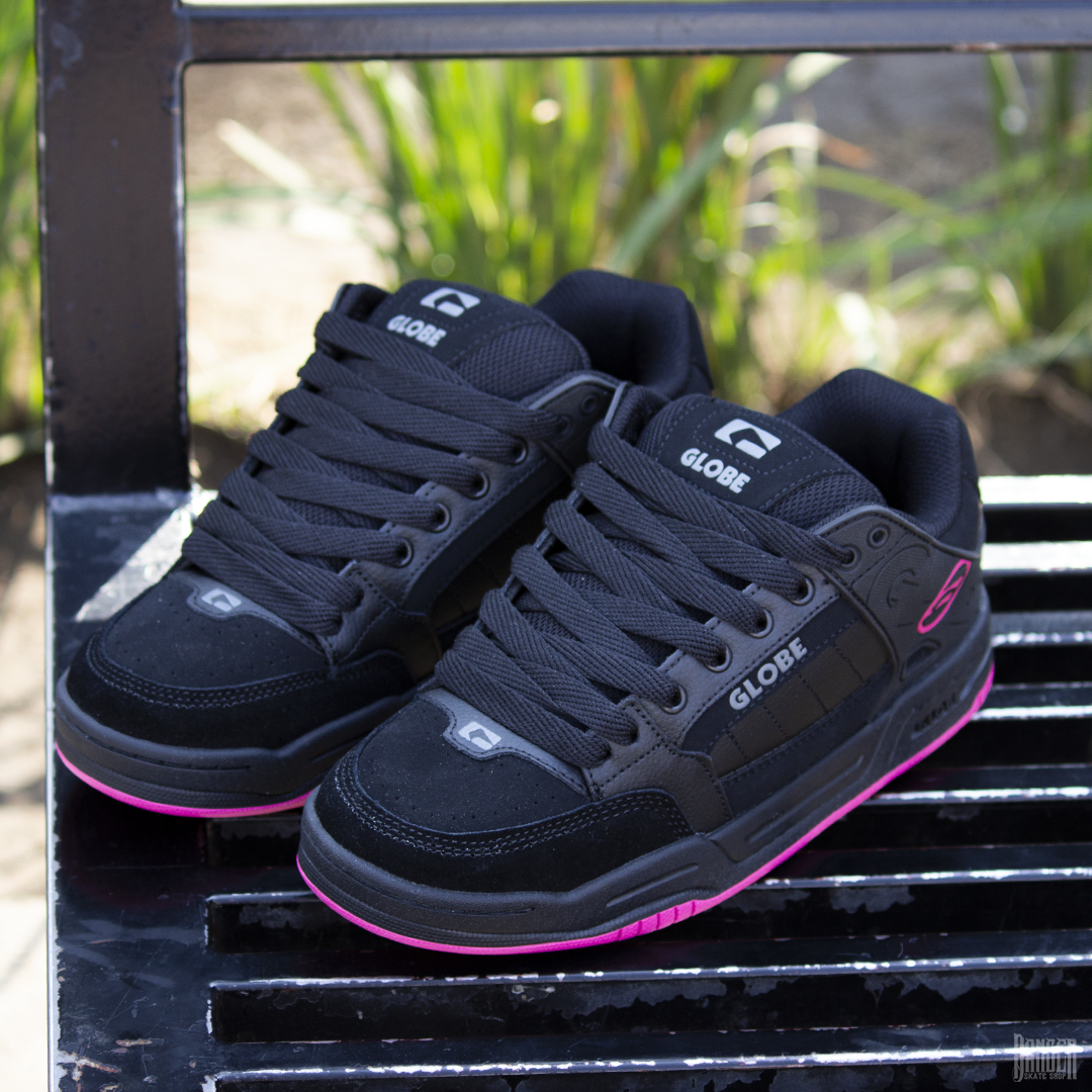 Tenis Globe Tilt Black Black Pink