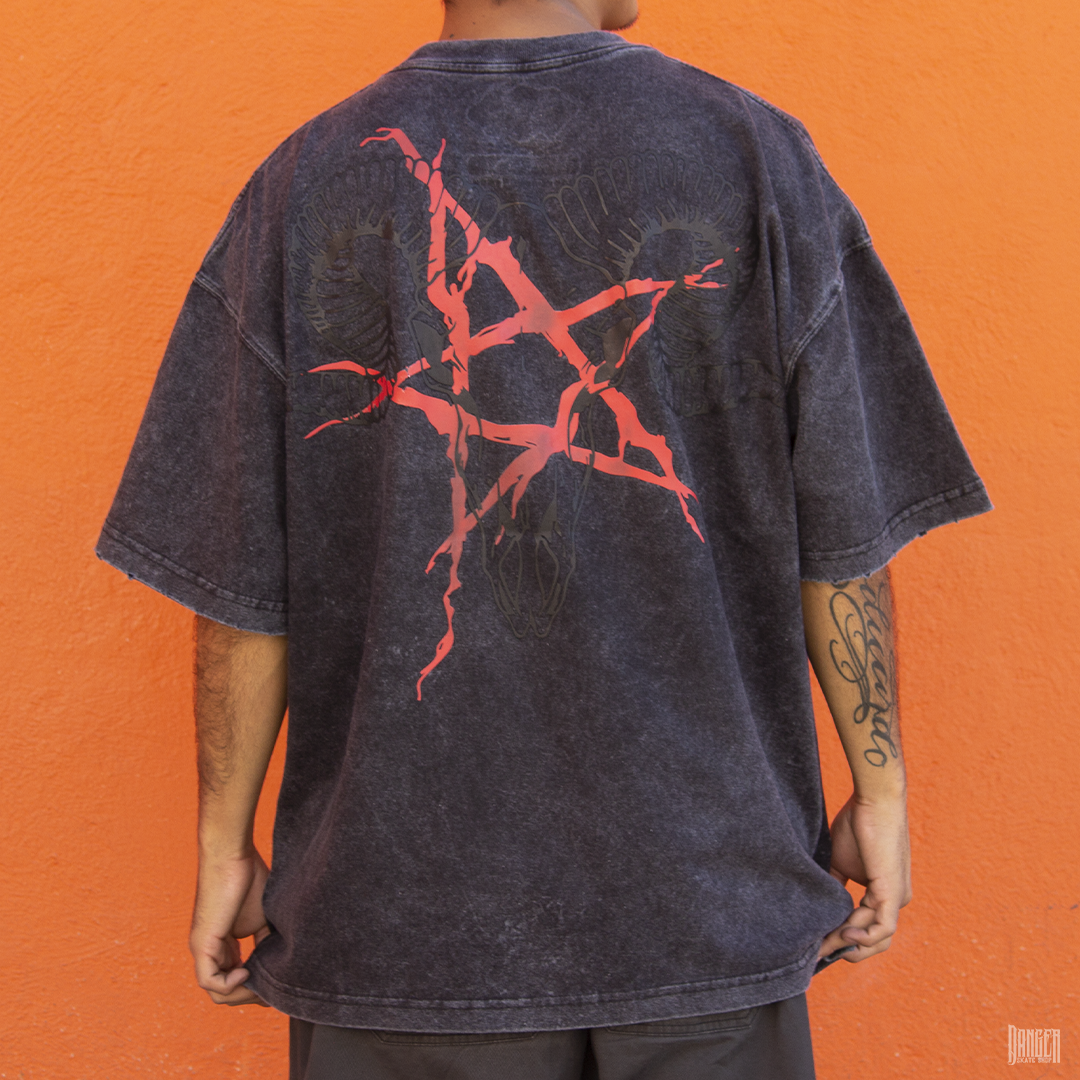 Playera Antifashion Prime Destrucción Deslavada