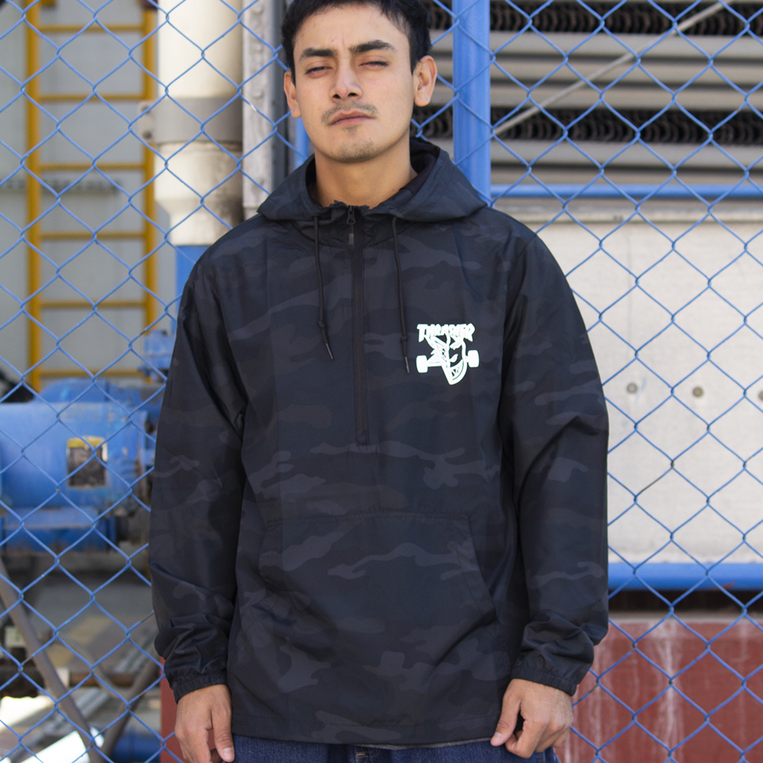 Chamarra Anorak Thrasher x Spitfire Thrash & Burn