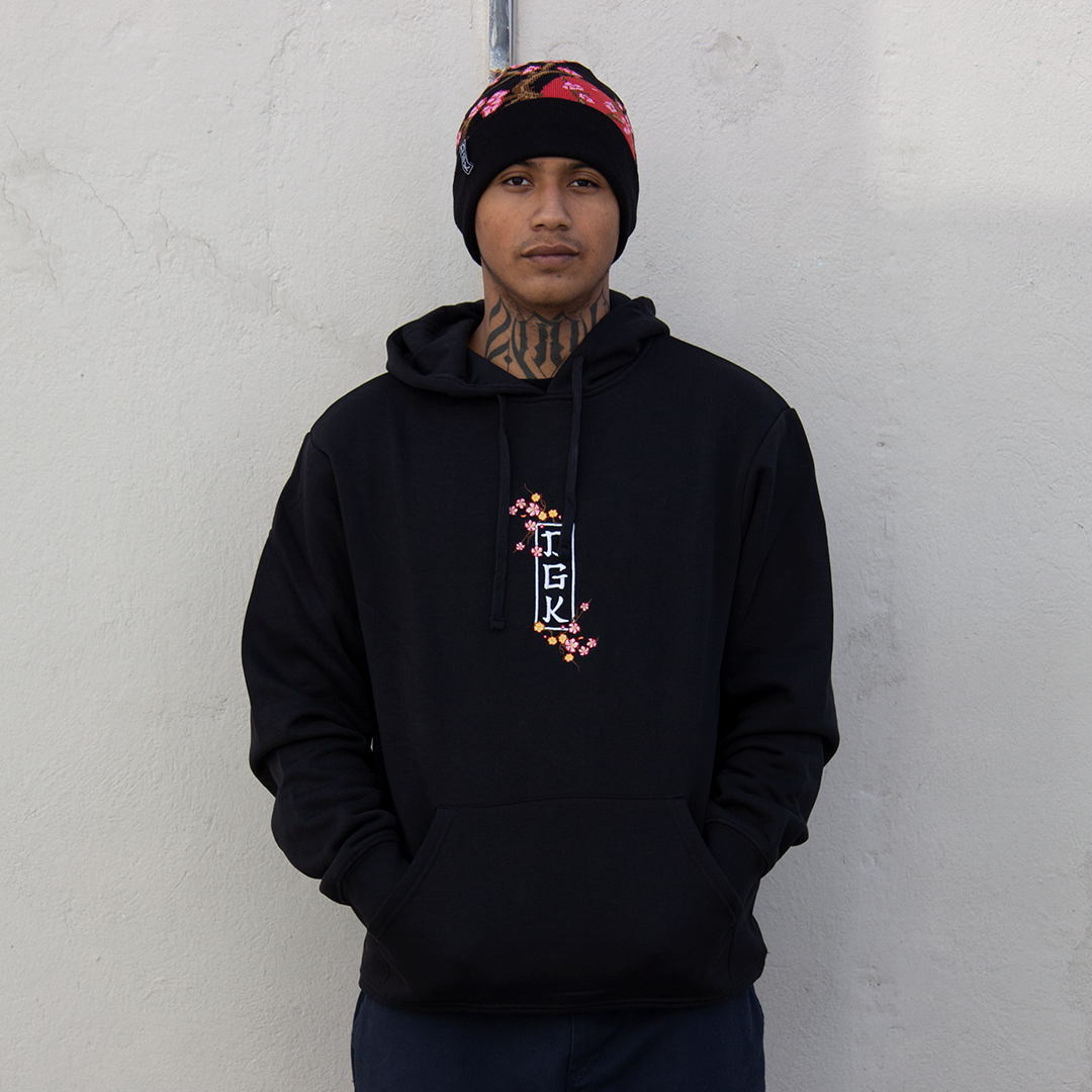Sudadera DGK Ancestry Embroidered Fleece Black